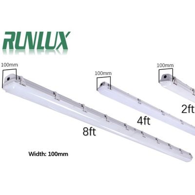 Sistema de iluminación de garaje de vapor LED de ahorro de energía con 50000 horas de vida útil e IP66 IK10