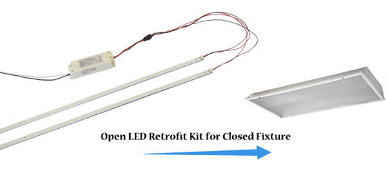 Ahorro de energía atenuante LED magnético 5CCT 3P Seleccionable Instalación rápida Kit de adaptación lineal