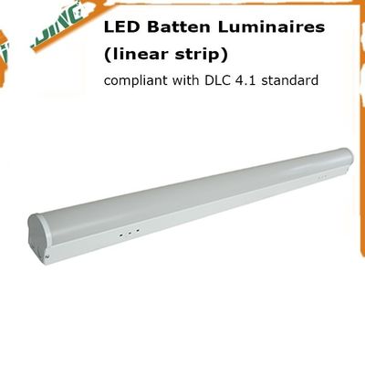 ETL DLC Tubo de luminaria de batón de led lineal con 3CCT sintonizable para uso comercial en interiores