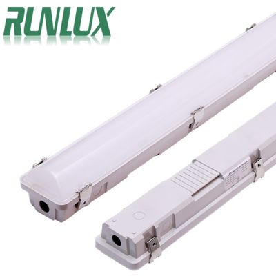 IP66 IK10 Luz LED de vapor 2ft / 4ft / 5ft / 8ft Industrial LED Tri Proof Light para almacén