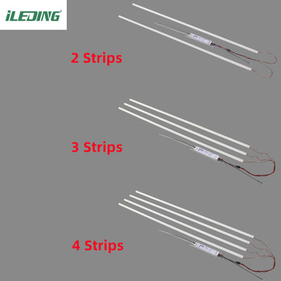 Kit de adaptación lineal magnético LED duradero con 50000 horas de trabajo y flujo luminoso de 5075lm