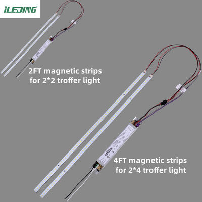 Kit de adaptación lineal magnético LED duradero con 50000 horas de trabajo y flujo luminoso de 5075lm