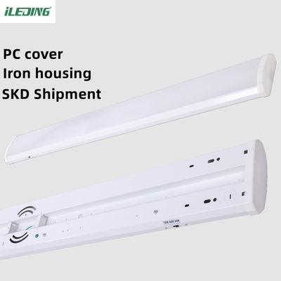 IP65 4FT 46W 140lm LED Lineal Batten Light Light Wrap Light Iluminación de escaleras comerciales