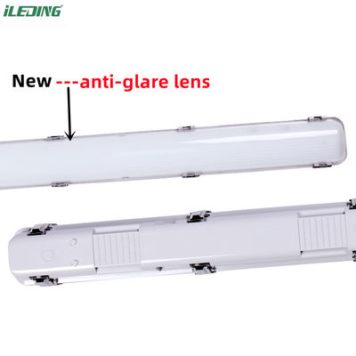 Industrial 60W 4FT LED Vapor Tight Garage Light Fixture IP67 controlador a prueba de agua 120-277V / 120-347V