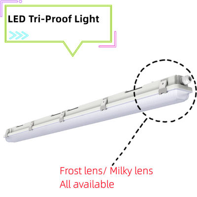 50000 horas de tiempo de trabajo Proof de humedad 4FT 5FT LED Vapor Tight Garage Light Fixture para almacenamiento