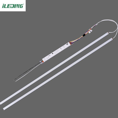 DLC 140Lm/W Magnética luz LED Troffer Kit de adaptación lineal para el mercado de EE.UU. Ajuste 5CCT