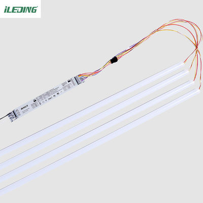 Control remoto LED Kit de reequipamiento lineal de la carcasa de extrusión del canal con longitud de 4FT y cubierta de PC