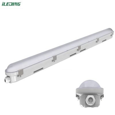 Superficie de montaje de luz triproof 5FT 24W Industrial LED Vapor Tight Fixación con CRI Ra 80