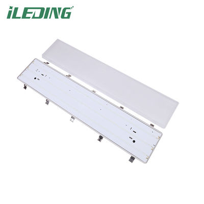 120-347V LED Tri Proof Light para almacén 4FT 8FT LED lineal de vapor estrecho y alta bahía