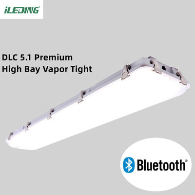 Iluminación de almacén de alta bahía 155W Led Vapor Tight Waterproof Light con soporte de oscurecimiento