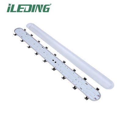80 CRI 100W 8ft LED Vapor Lámpara de garaje estrecho Insuficiente a prueba de agua Tri Insuficiente a prueba de agua