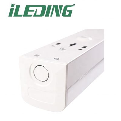 Apoyo para oscurecedores 2ft 4ft 8ft 46W 38W 30W LED Batten luminarias de uso industrial comercial