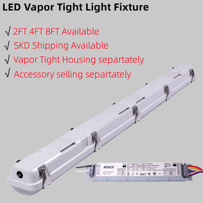 5- 4FT Led Vapot Estricta lineal Tri-proof de almacenamiento de luz de luminarias de la vivienda para el comercio