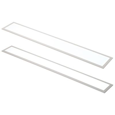 5- Cuadrado delgado panel de luz LED 1x4 pies 40W 5000 lumens 5000K Iluminación Troffer iluminada por el borde