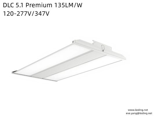 160W 2FT 4FT LED Lámpara de iluminación de bahía alta lineal para iluminación de oficinas comerciales interiores