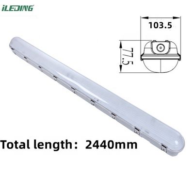 347V Opción 2FT 4FT 8FT Lineal LED Vapor Fuerte Tri Proof Accesorio de iluminación para lavado de coches