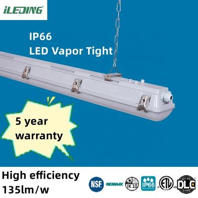 IP66 impermeable lineal 65W de almacenamiento LED de vapor energía de luz estrecha para granjas lecheras interiores