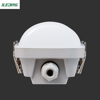Clip de cierre de policarbonato gris 4FT 46W LED Vapor Tight Light Fixture para almacén