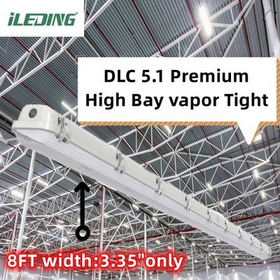 80 Ra soporte oscurecedor Industrial 8FT Led Vapor Estricto Tri prueba de bahía alta 90W 75W 65W lámpara resistente al agua