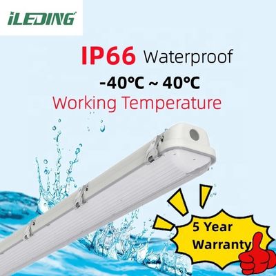 80 Ra soporte oscurecedor Industrial 8FT Led Vapor Estricto Tri prueba de bahía alta 90W 75W 65W lámpara resistente al agua
