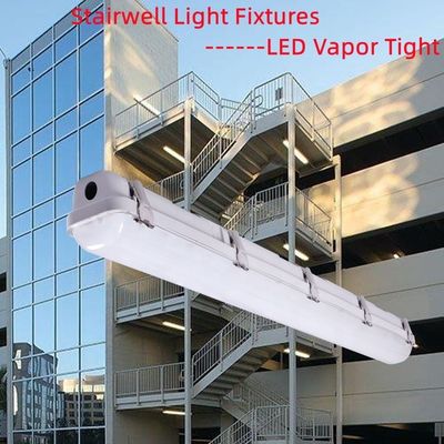 120-277V/120-347V 60W 4FT Led Vapor Tight Tri Proof Light Fixture para estacionamiento de automóviles