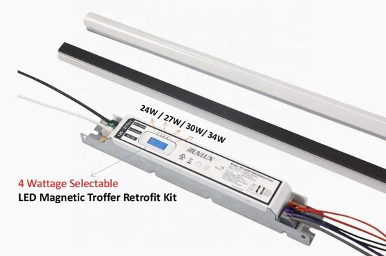5000K LED Kit de adaptación magnética lineal Luz para 2FT 4FT 8FT 50000 horas de vida útil