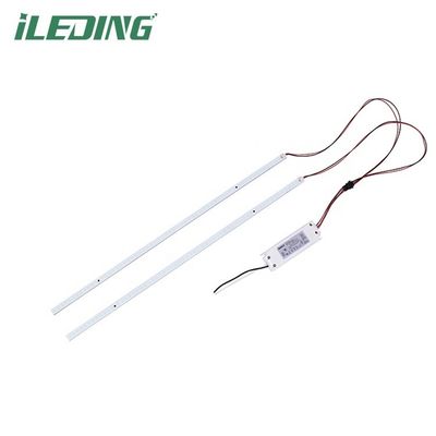 Kit de adaptación lineal de trofer magnético blanco con retrofit de LED con índice de reproducción de color Ra 80