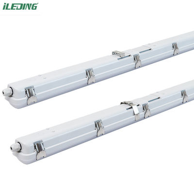 5.5kg Peso del producto 8FT 90W 110W Almacenamiento de alimentos LED Vapor lácteo luz estrecha Tri Proof luminarias