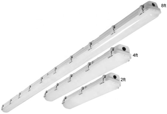 ETL DLC Listado LED Vapor Tight Light 4FT 46W 38W 30W para los accesorios triproof de almacén