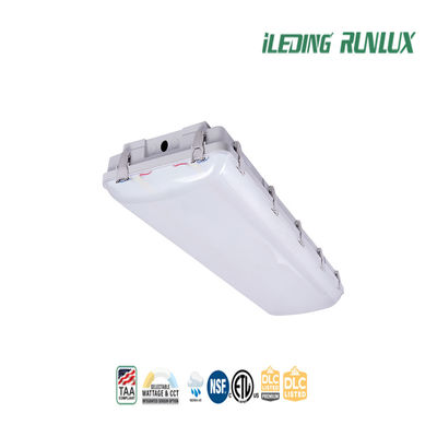 3500K-4000K-5000K Commutable LED Vapor Tight Bay con ángulo de haz de 110 ° y protección contra sobretensiones