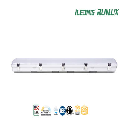 3500K-4000K-5000K Commutable LED Vapor Tight Bay con ángulo de haz de 110 ° y protección contra sobretensiones