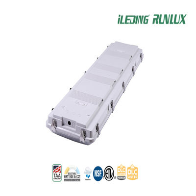 IK10 Impacto 3500K-4000K-5000K CCT Intercambiable 160lm/W Eficiencia LED Vapor Alta bahía estrecha