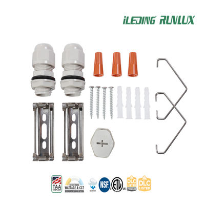 Lente de policarbonato LED Tri Proof Light 50000 horas de vida útil para entornos hostiles