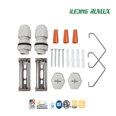 Luz triproof LED seleccionable con lente de policarbonato y atenuación de 0-10V