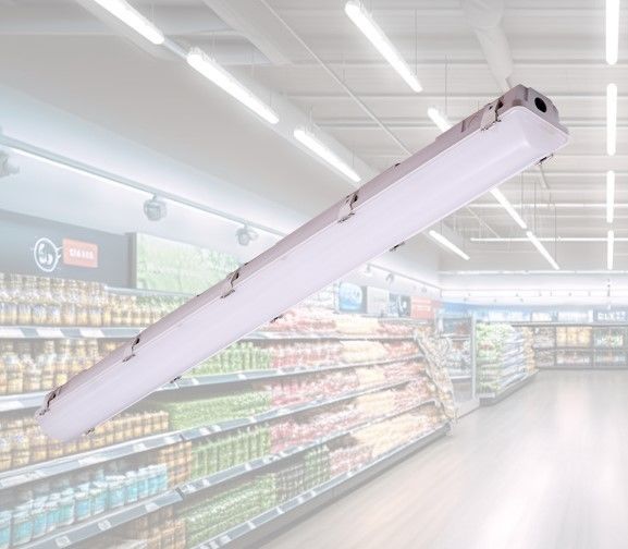 Iluminación de garaje LED de vapor ajustado Industrial IP66 2ft / 4ft / 5ft / 8ft