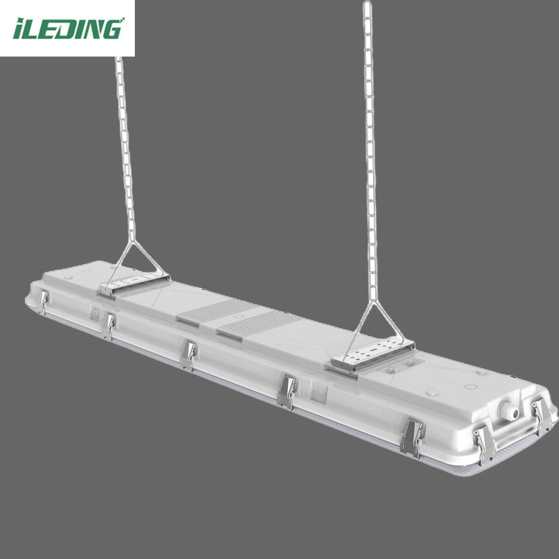 Control de sensores 200W LED Vapor Tight High Bay Uso comercial para almacén IK10 IP67 a prueba de agua