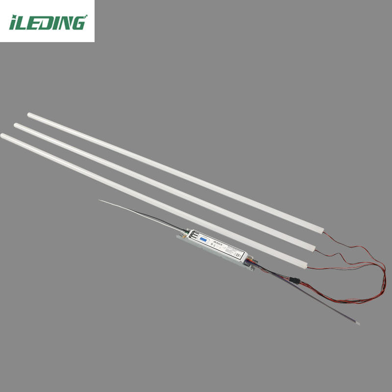 85 CRI Magnético 4FT LED Kit de adaptación lineal para oficinas comerciales Tienda 2x4 Troffer Light