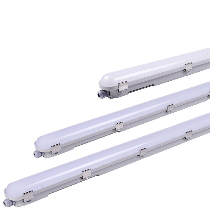 Comerciante 5FT Parking LED Lineal Tri prueba Suspendido IP66 Vapor Estricto Accesorio de iluminación 2kg