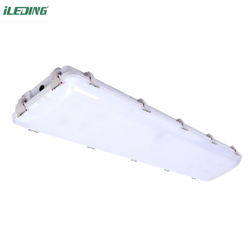 Iluminación de almacén de alta bahía 155W Led Vapor Tight Waterproof Light con soporte de oscurecimiento
