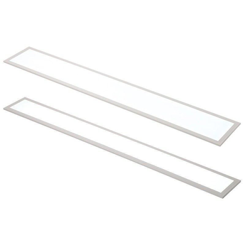 5- Cuadrado delgado panel de luz LED 1x4 pies 40W 5000 lumens 5000K Iluminación Troffer iluminada por el borde