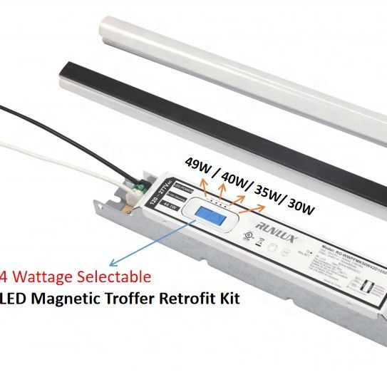 5000K LED Kit de adaptación magnética lineal Luz para 2FT 4FT 8FT 50000 horas de vida útil