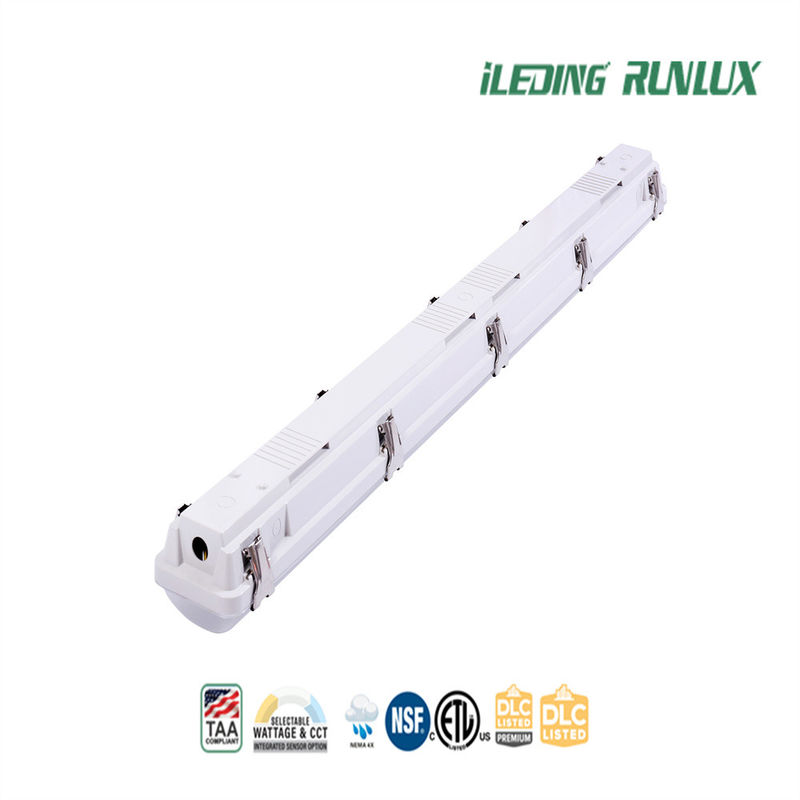 120-277V 120-347V Voltado de entrada Luz LED Tri Proof con resistencia a la llama de 5VA