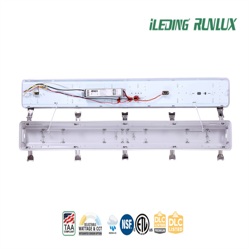 80CRI IP66 2FT 4FT 8FT luz LED Tri Proof con temperatura de color conmutable