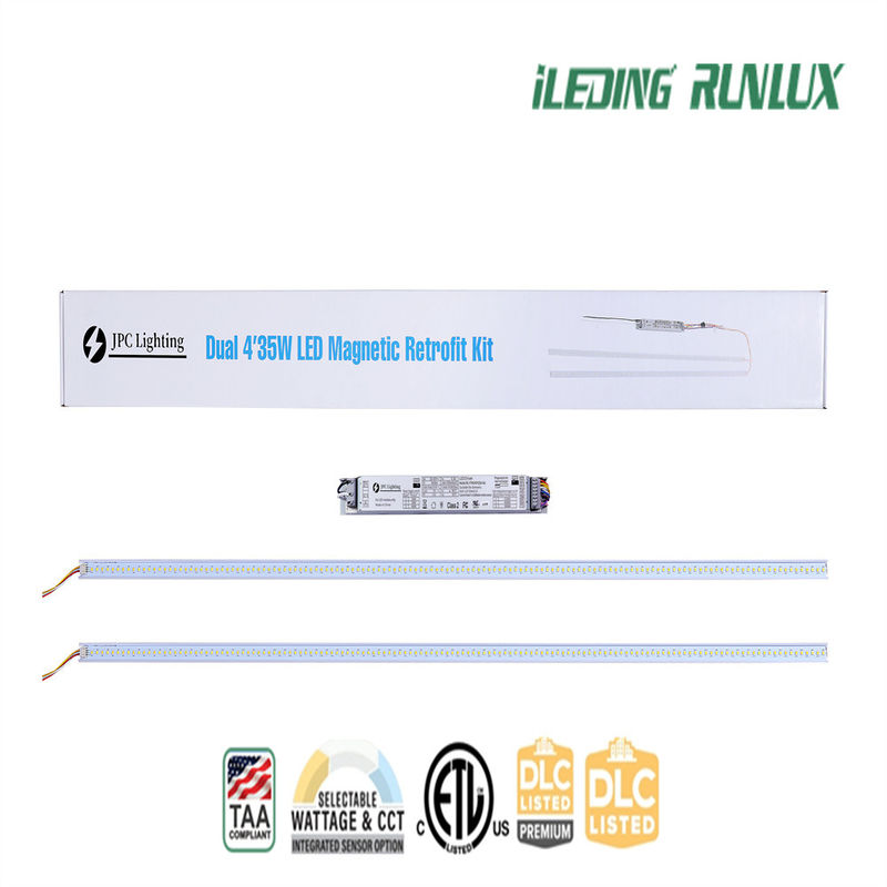 50/60Hz 145Lm/W Kit de retrofit magnético LED con 50 000 horas de vida útil